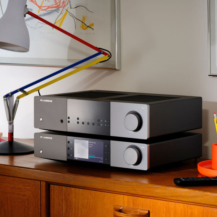 Cambridge Audio EXA100 Stereo Integrated Amplifier, with EXN100 streamer