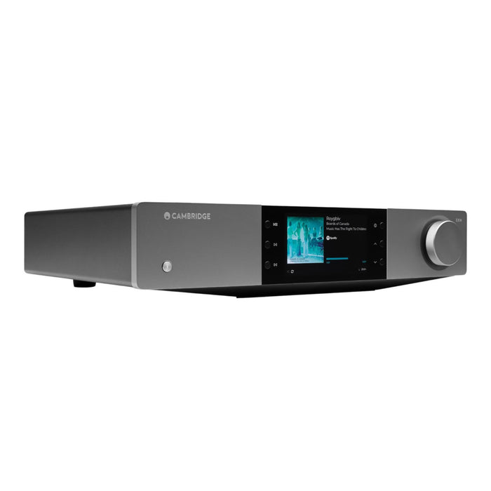 Cambridge Audio EXN100 Wireless Music Streamer low angled view