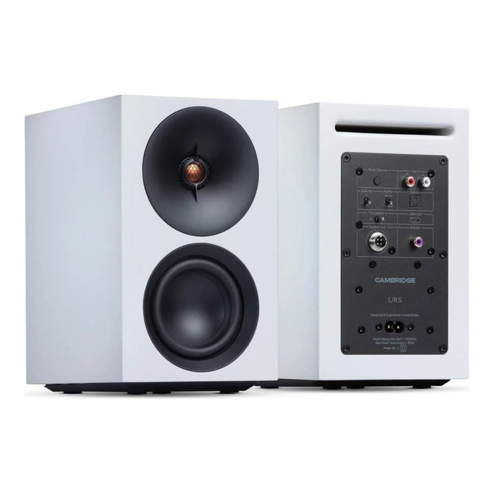 Cambridge Audio L/R S Bookshelf Speakers in white
