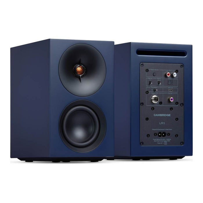 Cambridge Audio L/R S Bookshelf Speakers in blue