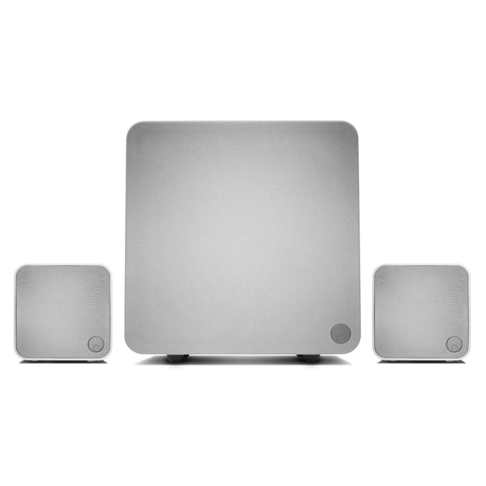White Cambridge Audio Minx S212 2.1 Channel Speaker System