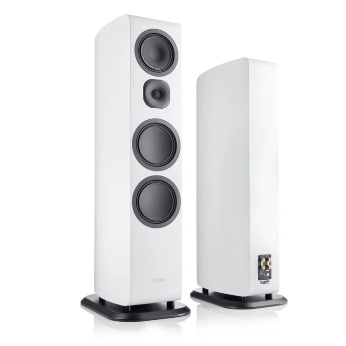 Canton Vento 101 Floorstanding Speakers in white