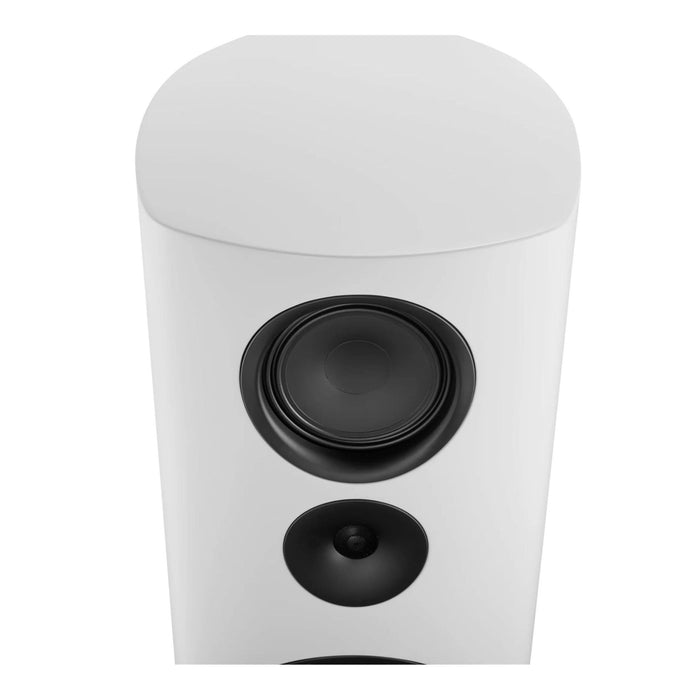 Canton Reference 1 Floorstanding Speaker, white satin side view