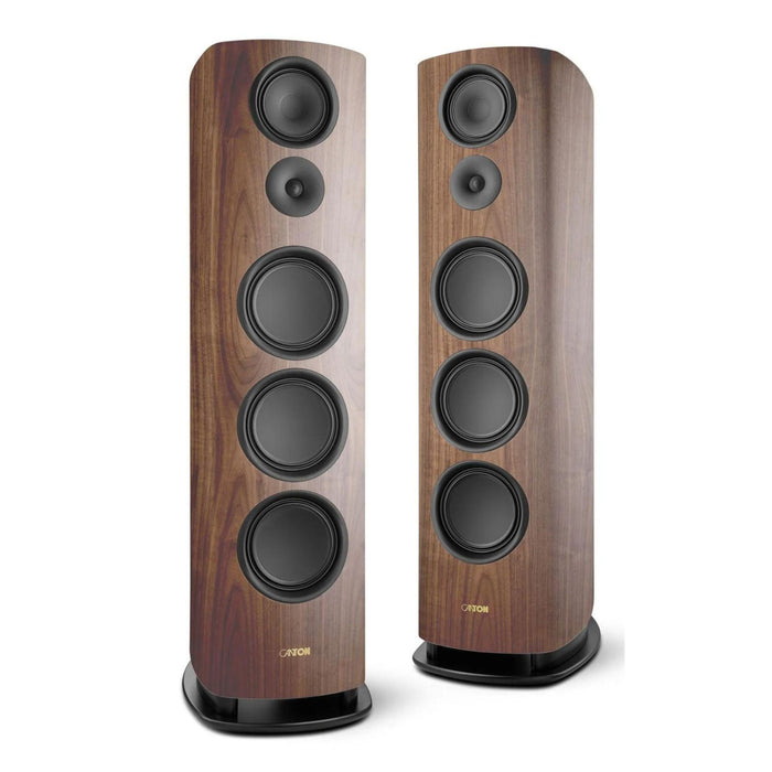 Canton Reference 1 Floorstanding Speakers, walnut