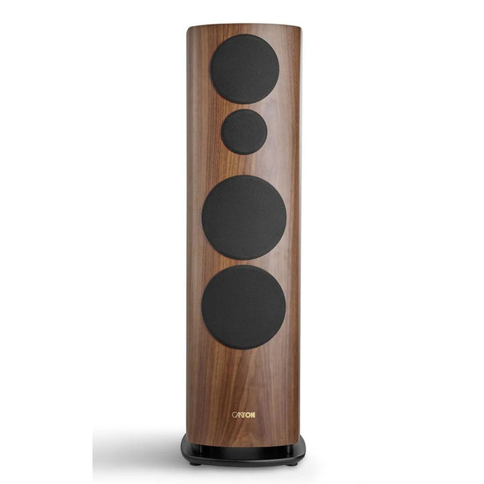 Canton Reference 2 Floorstanding speaker, walnut with grills