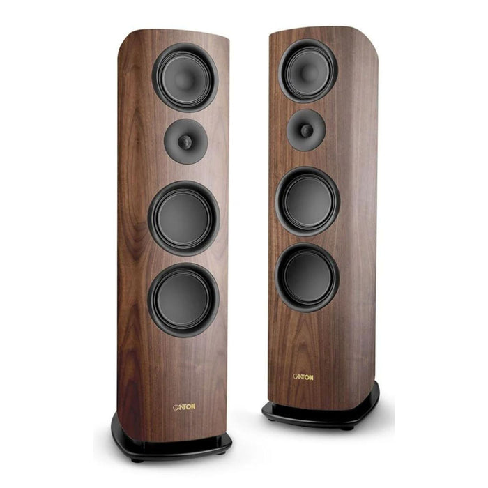 Canton Reference 3 Floorstanding Speakers, walnut