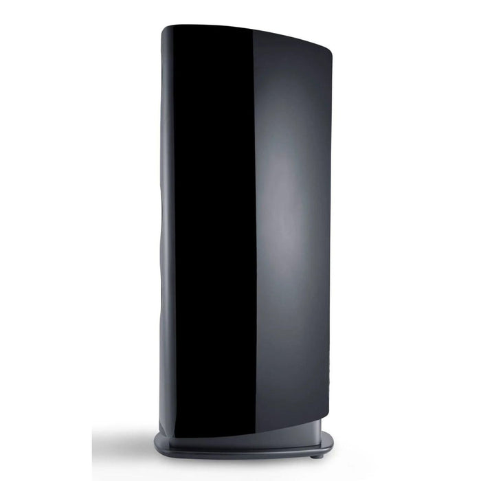 Canton Reference 3 Floorstanding Speaker, Black Piano side view