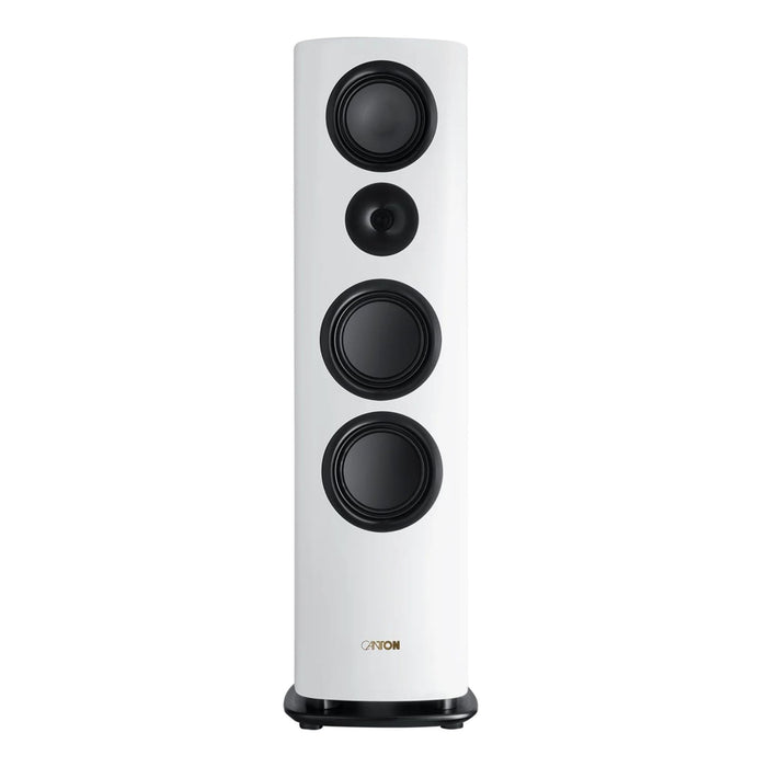 Canton Reference 3 Floorstanding Speaker, white ivory