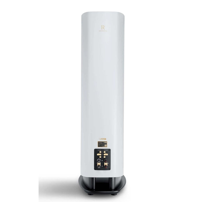 Canton Reference 3 Floorstanding Speaker, white ivory rear view