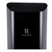 Canton Reference 5 floorstanding speaker, black piano close up rear logo