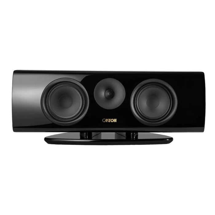 Canton Reference Center speaker, black piano