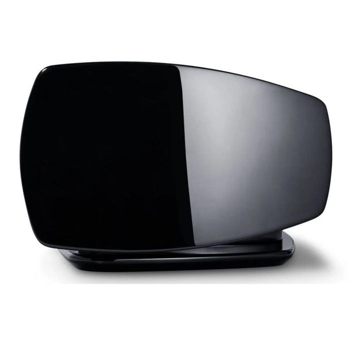 Canton Reference Center speaker, black piano side view
