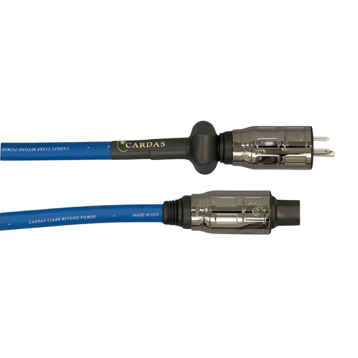 Cardas Clear Beyond Power Cable, terminations close up

