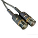 Cardas Clear Headphone Cable xlr plugs close up
