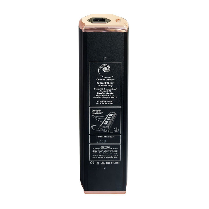 Cardas Nautilus Power Strip bottom
