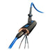 Cardas Nautilus Power Strip plugged in with grounding wires

