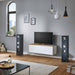 Canton Chrono SL 596.2 DC Floorstanding Speakers; Black Pair (New)