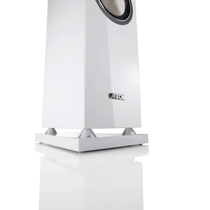 Canton Chrono SL 596.2 DC Floorstanding Speakers; White Pair (New)