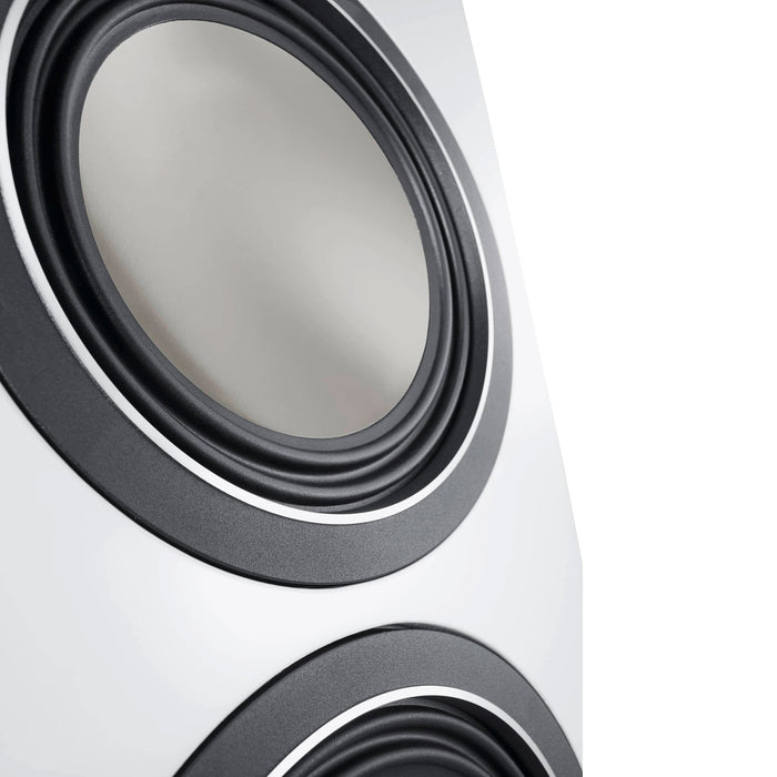 Canton Chrono SL 596.2 DC Floorstanding Speakers; White Pair (New)
