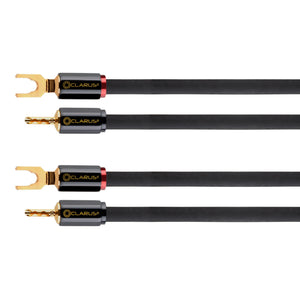 Clarus Crimson MkII Speaker Jumper Cables, Set of Four