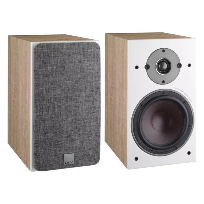 DALI Oberon 3 Bookshelf Speakers Light Oak Finish