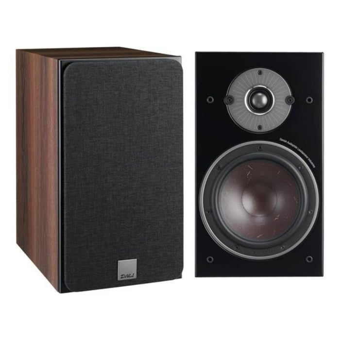 DALI Oberon 3 Bookshelf Speakers Dark Walnut Finish