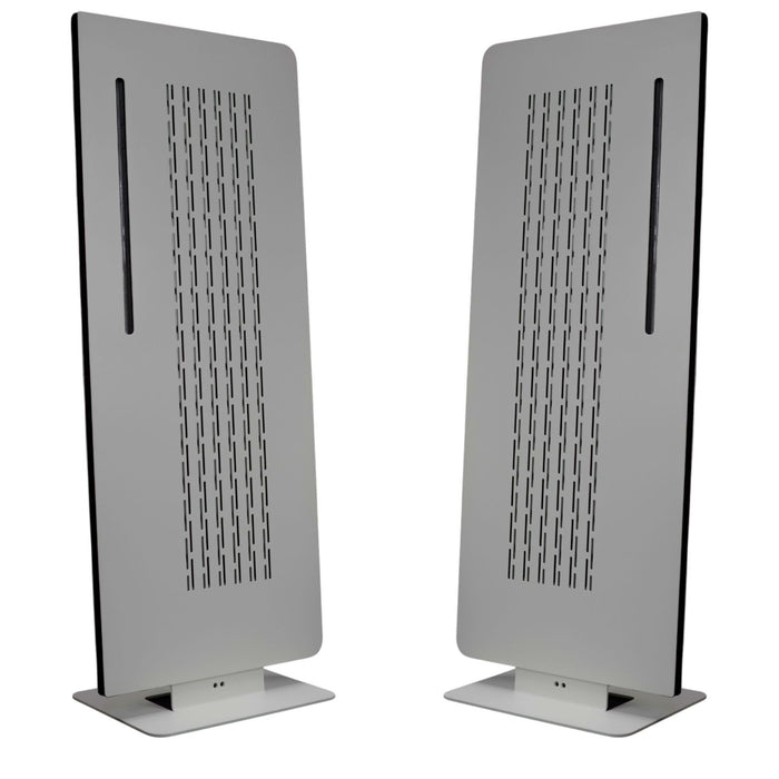 Diptyque DP115 Isodynamic Floorstanding Speakers, White Pair