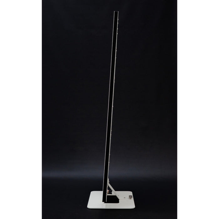 Diptyque DP115 Isodynamic Floorstanding Speaker, white side profile view