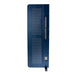 Diptyque DP160 MkII Isodynamic Floorstanding Speaker, rear view, binding posts. Custom blue finish