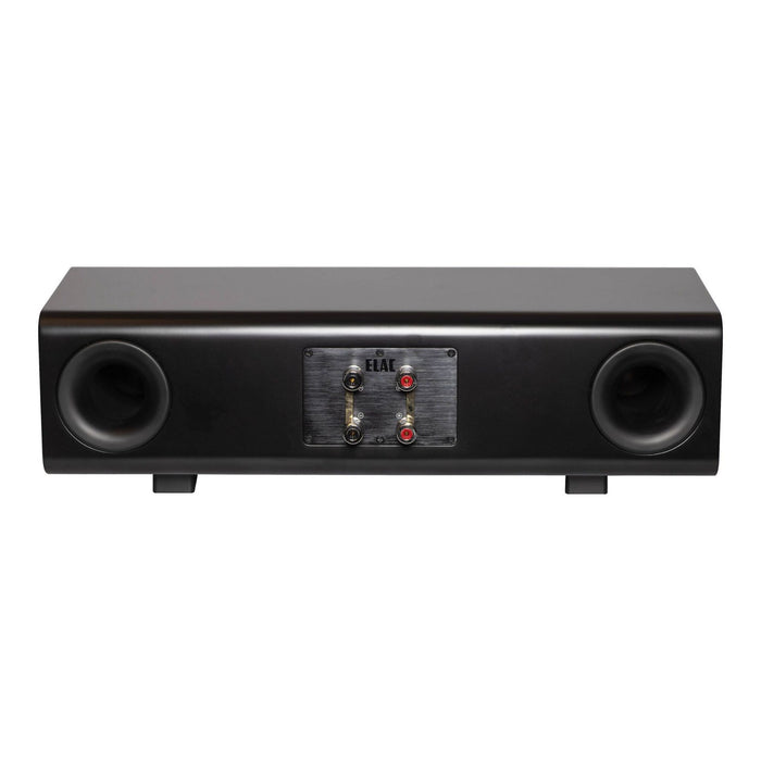 ELAC Carina Center Channel Speaker, satin black rear view