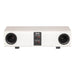 ELAC Carina Center Channel Speaker, satin white rear view