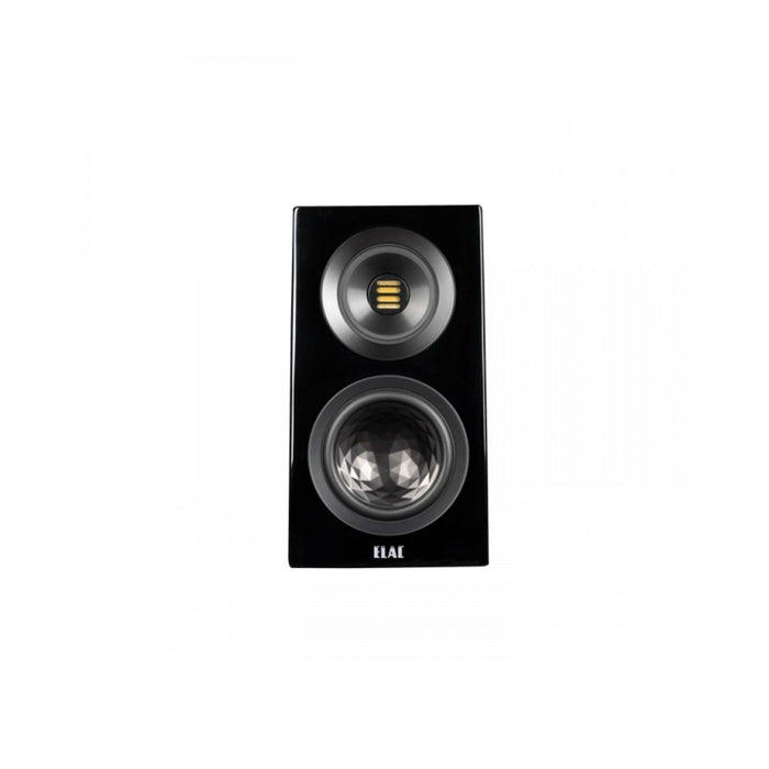 ELAC Concentro S503 Bookshelf Speakers black, front view