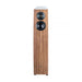 ELAC Concentro S509 Floorstanding Speakers walnut, front view