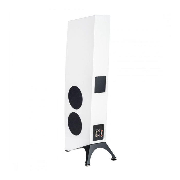 ELAC Concentro S509 Floorstanding Speakers white, back view