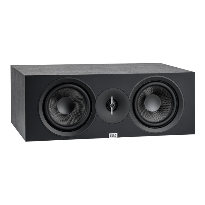 ELAC Debut 3.0 DC63 Center Channel Speaker, angled view