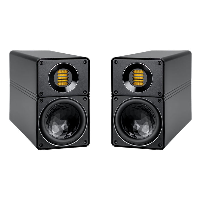 ELAC Elegant BS312.2 Bookshelf Speakers, gloss black pair