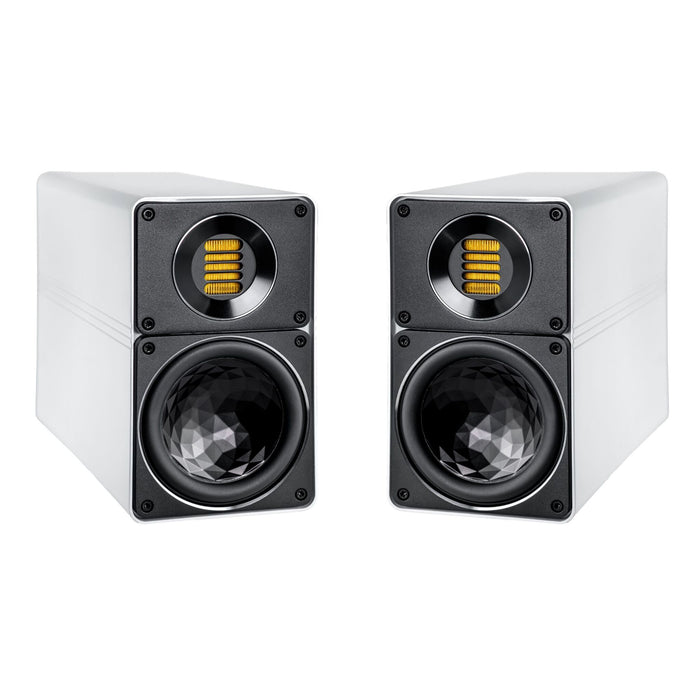 ELAC Elegant BS312.2 Bookshelf Speakers, gloss white pair