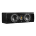 ELAC Solano 2.0 CC281 Center Channel Speaker, gloss black angled view