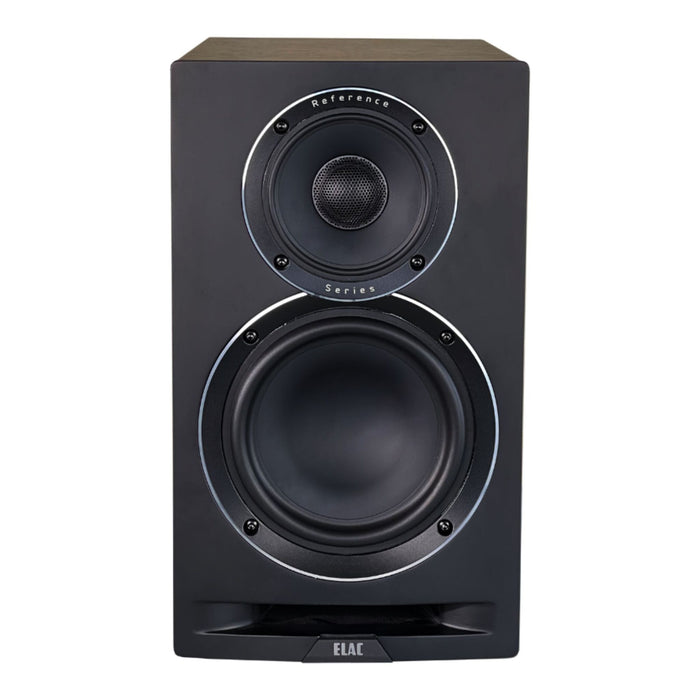ELAC Uni-Fi Reference UBR62 Bookshelf Speaker, satin black with walnut sides
