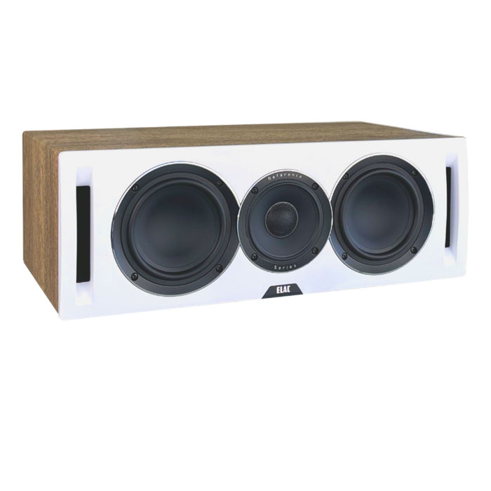 ELAC Uni-Fi Reference UCR52 Center Speaker, satin white angled view
