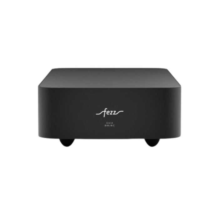 Fezz Audio Gaia Prestige MM/MC Phono Stage black ice, front view
