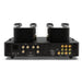Fezz Olympia Dual Mono Tube Integrated Amplifier, Black Ice Finish back view