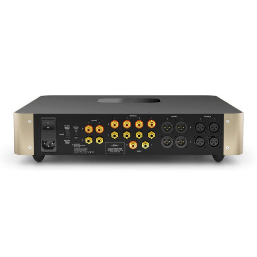 Fezz Audio Sagita Prestige Premium Balanced Tube Preamplifier rear view