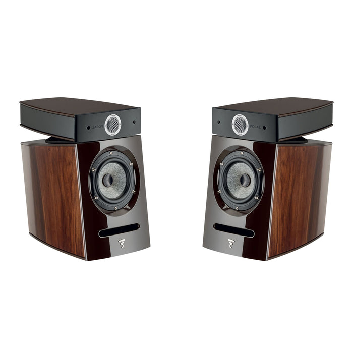 Focal Diablo Utopia Colour EVO Bookshelf Speakers in dark walnut