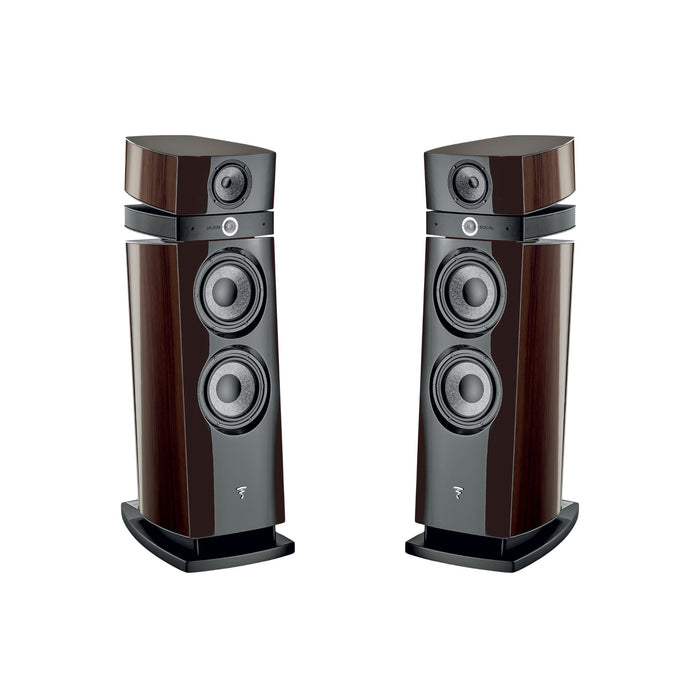 Focal Maestro Utopia Evo Floorstanding Speakers in dark walnut