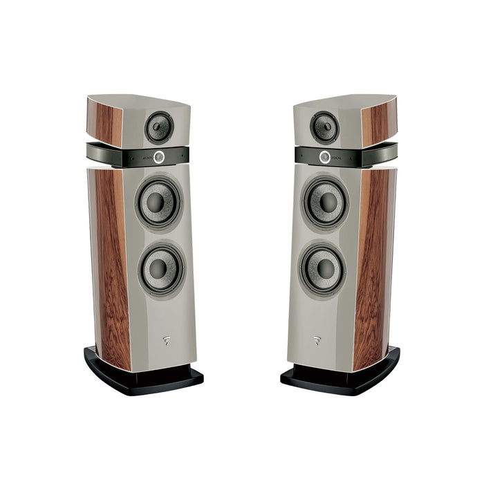 Focal Maestro Utopia Evo Floorstanding Speakers in natural walnut