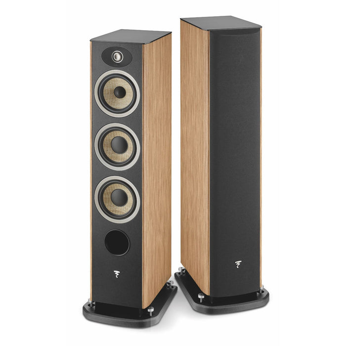 Focal Aria Evo X No. 2 Floorstanding Speakers, Prime Walnut Pair