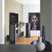 Focal Aria Evo X No. 3 Floorstanding Speakers, Black High Gloss Lifestyle shot