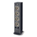 Focal Aria Evo X No. 3 Floorstanding Speakers, Black High Gloss front angled view