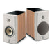 Focal Kanta No1 Bookshelf Speakers, walnut mat and ivory mat pair